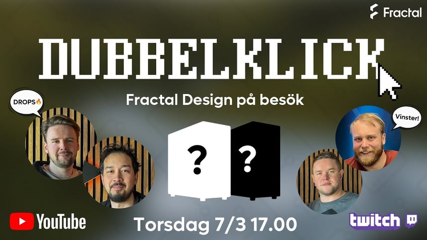 Dubbelklick #177 | Fractal Design på besök