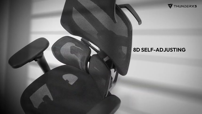 THUNDERX3 FLEX Pro - Discover Fully Self-Adjusting Ergonomic Office Chair/Gaming Chair