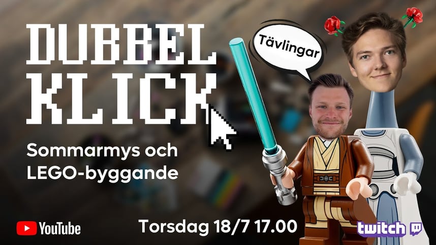 Dubbelklick #192 | Sommarmys och LEGO-byggande