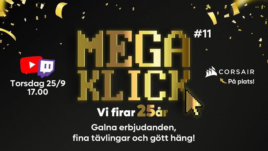 Megaklick #11 | Inet 25 år 🥳