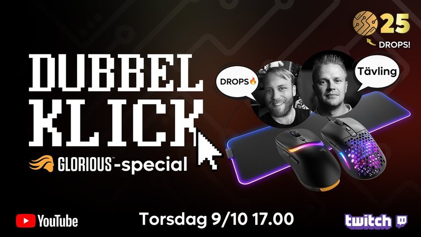 Dubbelklick #249 | Glorious på besök