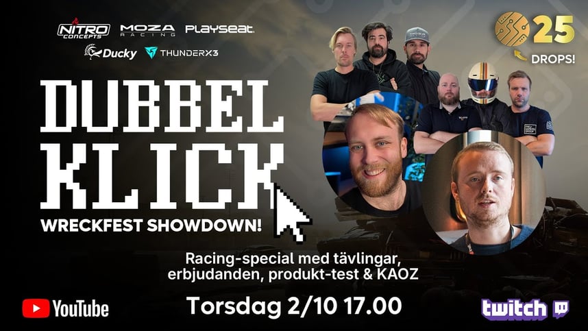 Dubbelklick #248 | Wreckfest Showdown tillsammans med Trigono