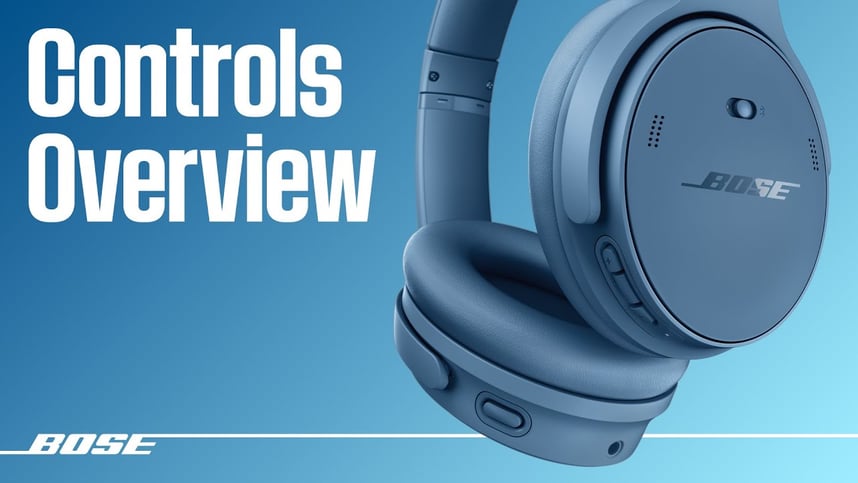 Bose QuietComfort Headphones – Controls Overview