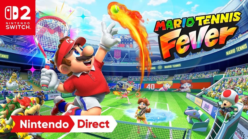 Mario Tennis Fever – Nintendo Direct 9.12.2025