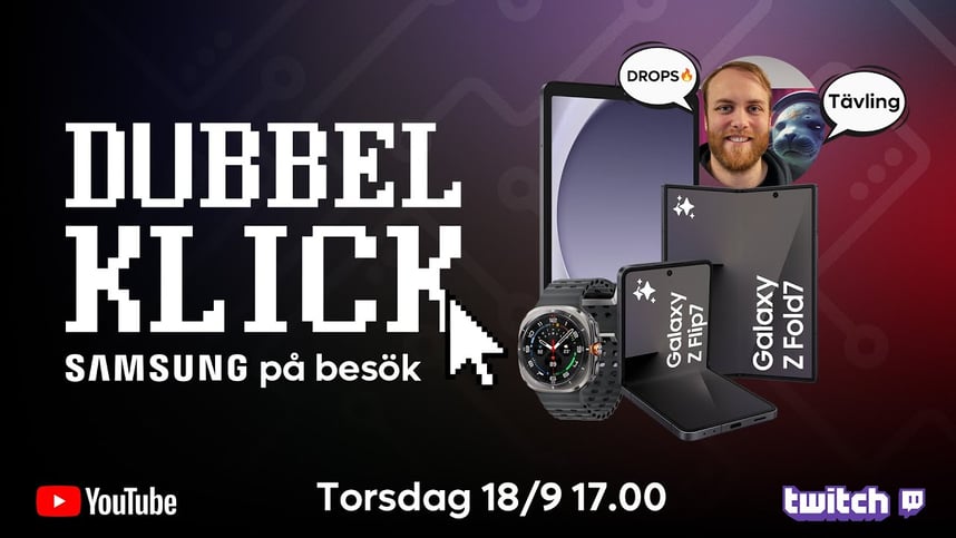 Dubbelklick #247 | Samsung hälsar på