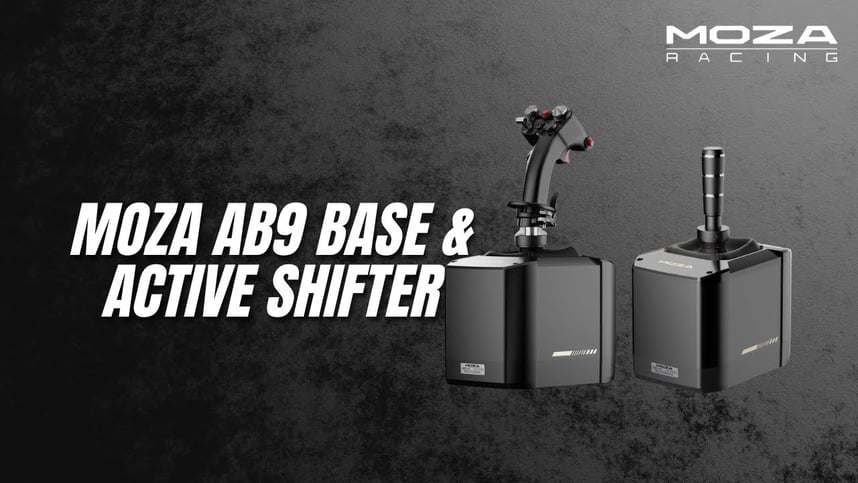 MOZA AB9 Base & Active Shifter