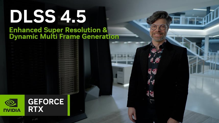 DLSS 4.5 | Enhanced Super Resolution & Dynamic Multi Frame Gen