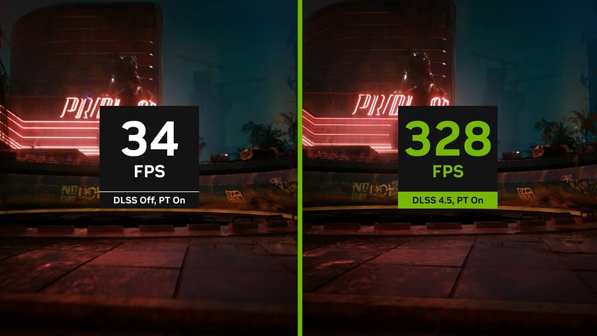 DLSS 4.5 vs DLSS Off Comparison | Cyberpunk 2077