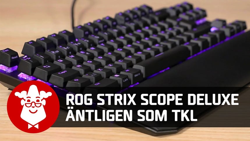Video: ROG Strix Scope Deluxe TKL