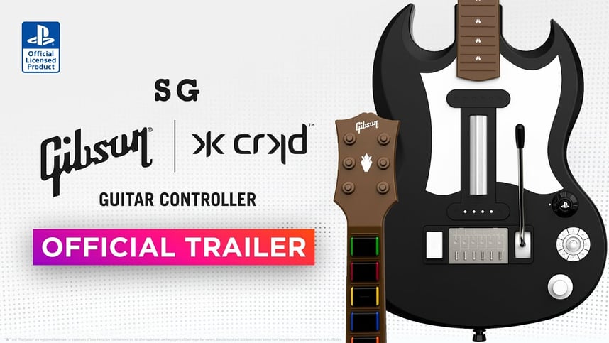 Celebrating 20 Years of Guitar Controllers • CRKD Gibson SG