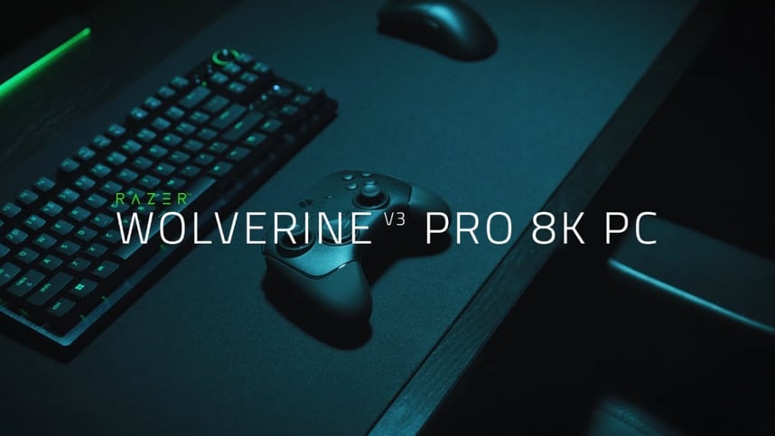 Razer Wolverine V3 Pro 8K PC | World’s Fastest Wireless Esports Controller for PC